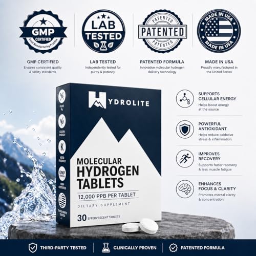 aumenta energía con hidrógeno HydroLite