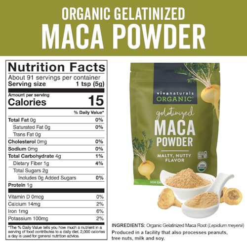 Aumenta energía con polvo de maca