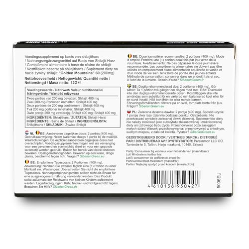 Aumenta tu vitalidad con shilajit