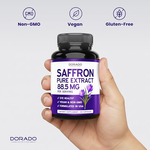 azafrán en cápsulas para salud natural