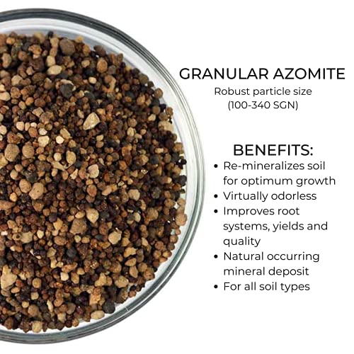 azomite granular 5 libras para cultivo