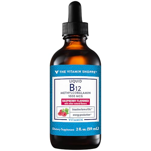 B12 líquido Methylcobalamin sabor frambuesa