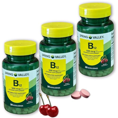 B12 sublinguales sabor cereza
