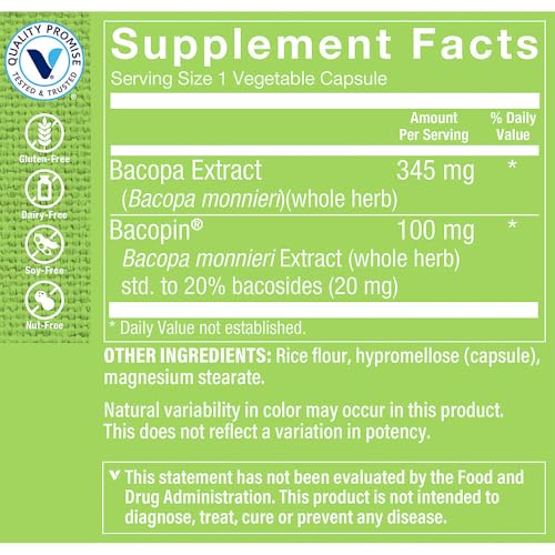 Bacopa Monnieri para la salud cerebral