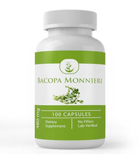 Bacopa Monnieri pura para concentración