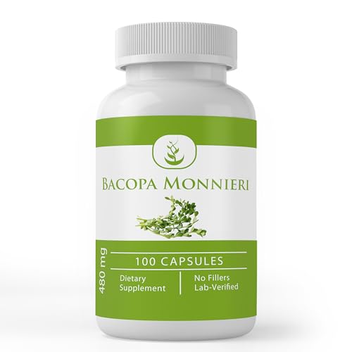 Bacopa Monnieri pura para concentración
