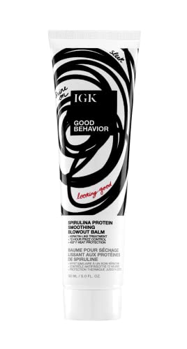 Bálsamo alisador IGK para cabello suave