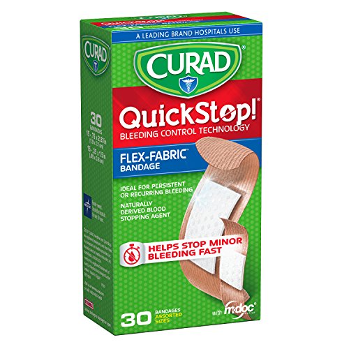bandas Curad para control de sangrado