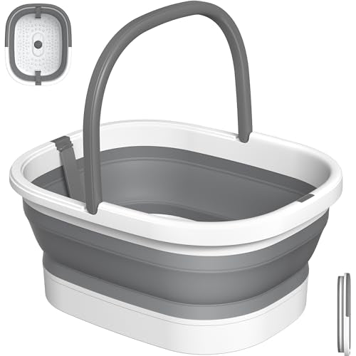 bañera plegable para pies relajantes