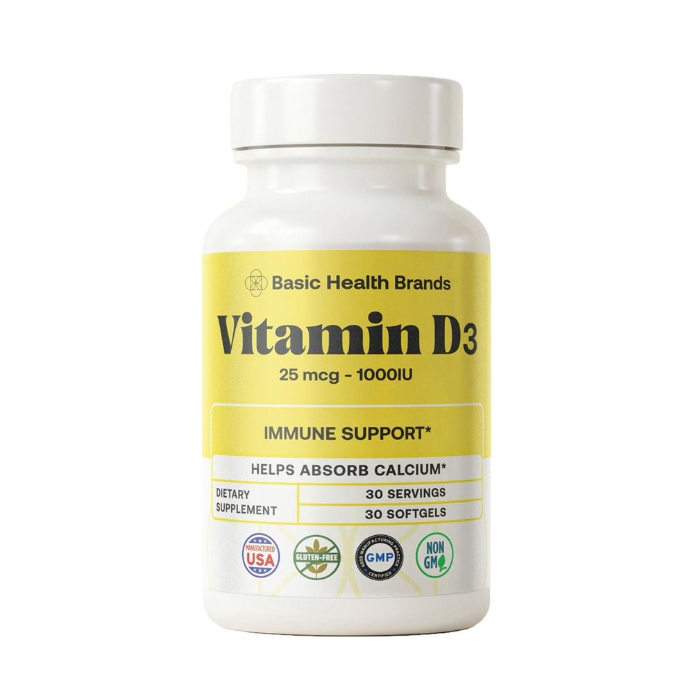 Basic Brands Vitamina D3 1000 IU