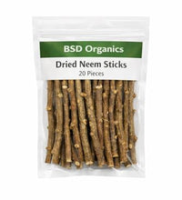 bastón seco de neem orgánico