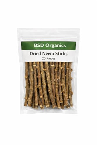 bastón seco de neem orgánico