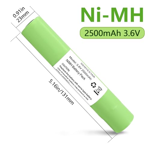batería 2500 mAh para linterna