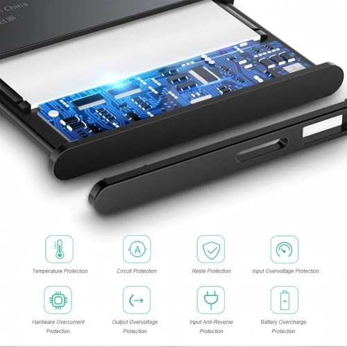 batería de alta capacidad 2600mAh