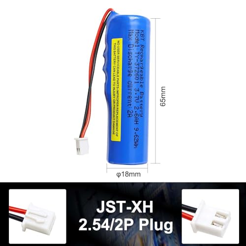 Batería KBT con conector JST 2Pin