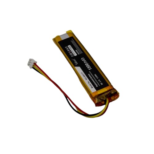batería recargable 1500mAh duradera
