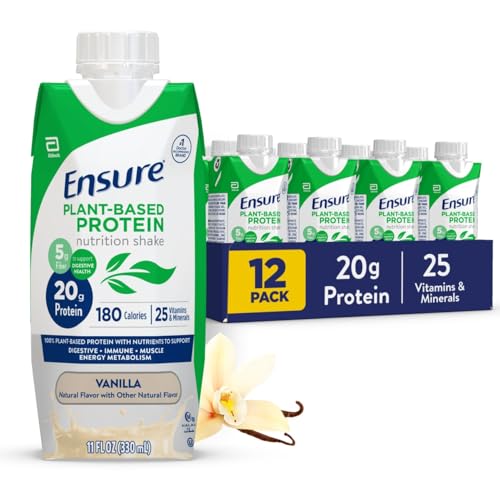 batido de proteína vegana de vainilla