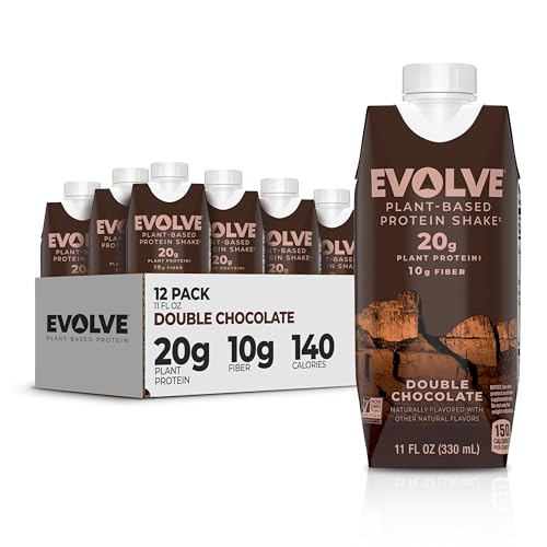 batido de proteína vegana Doble Chocolate