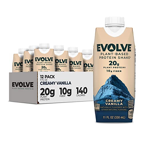 batido de proteína vegana Evolve sabor vainilla