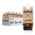 batido de proteína vegetal Evolve café mocha