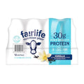 batido líquido alto en proteínas vainilla