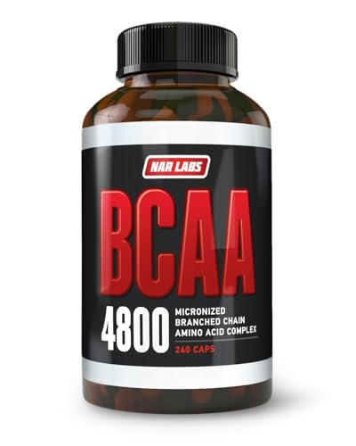 BCAA 4800 para crecimiento muscular