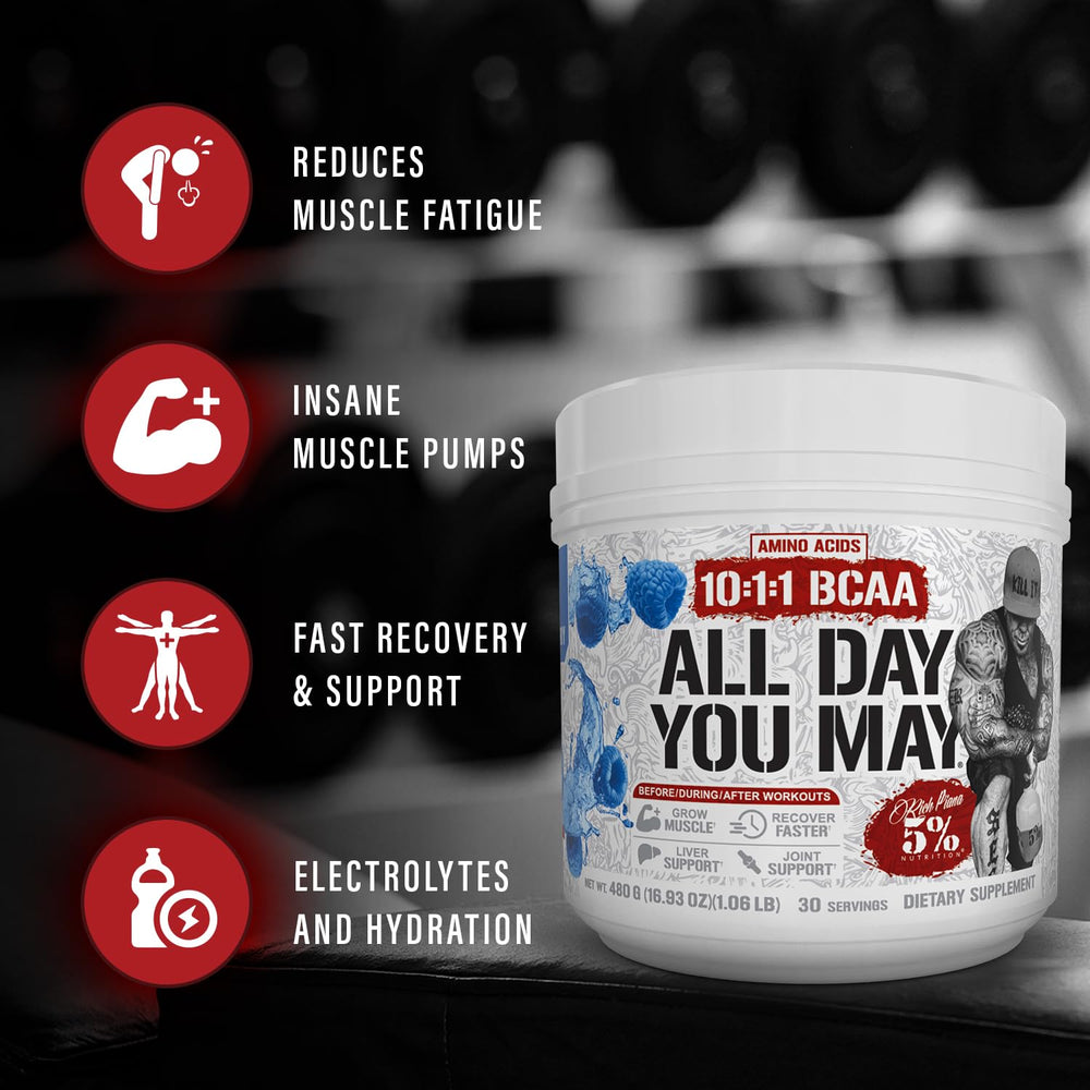 BCAA 5% Nutrition para mezclar