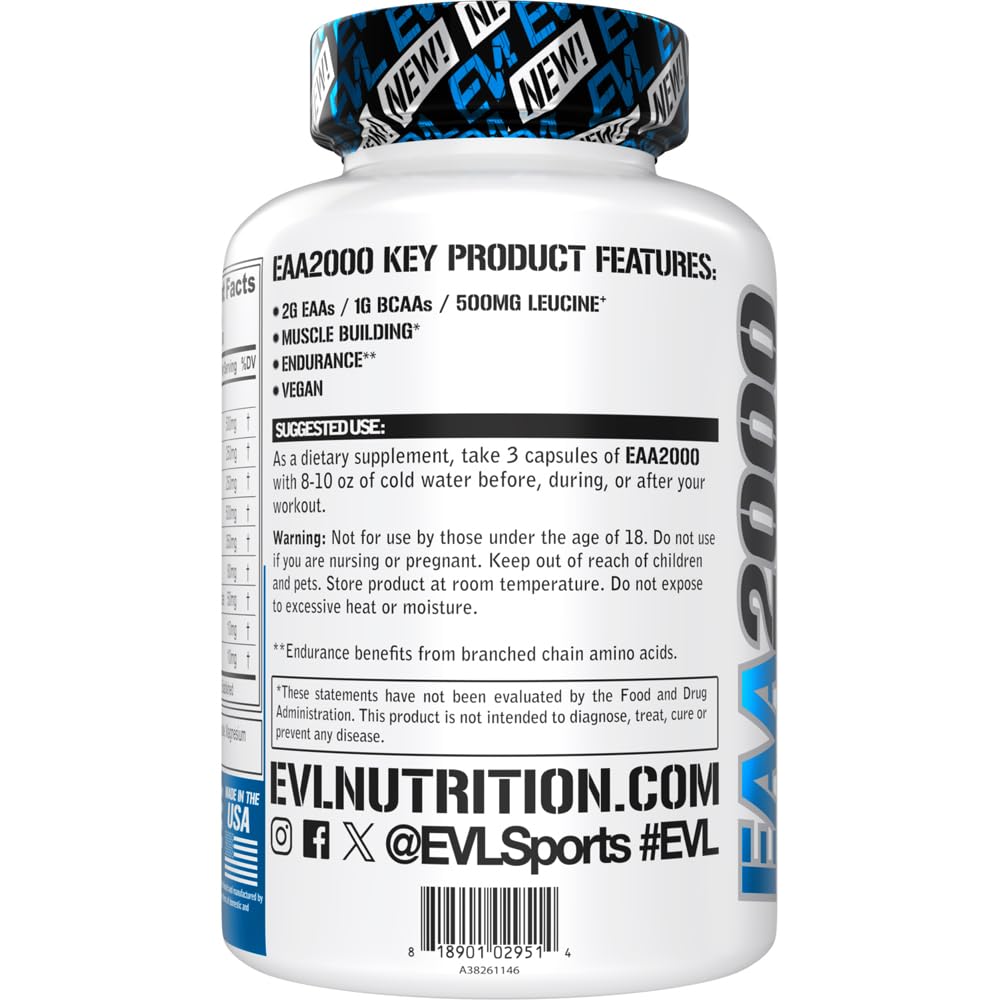 BCAA Evlution 30 cápsulas