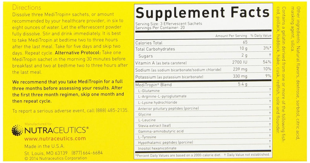 BCAA Meditropin 60 sobres