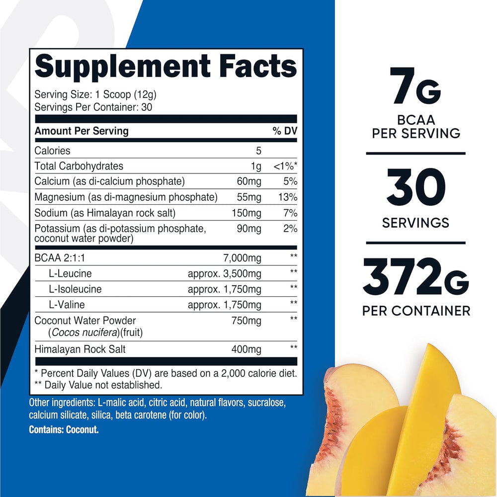 BCAA Nutricost en polvo