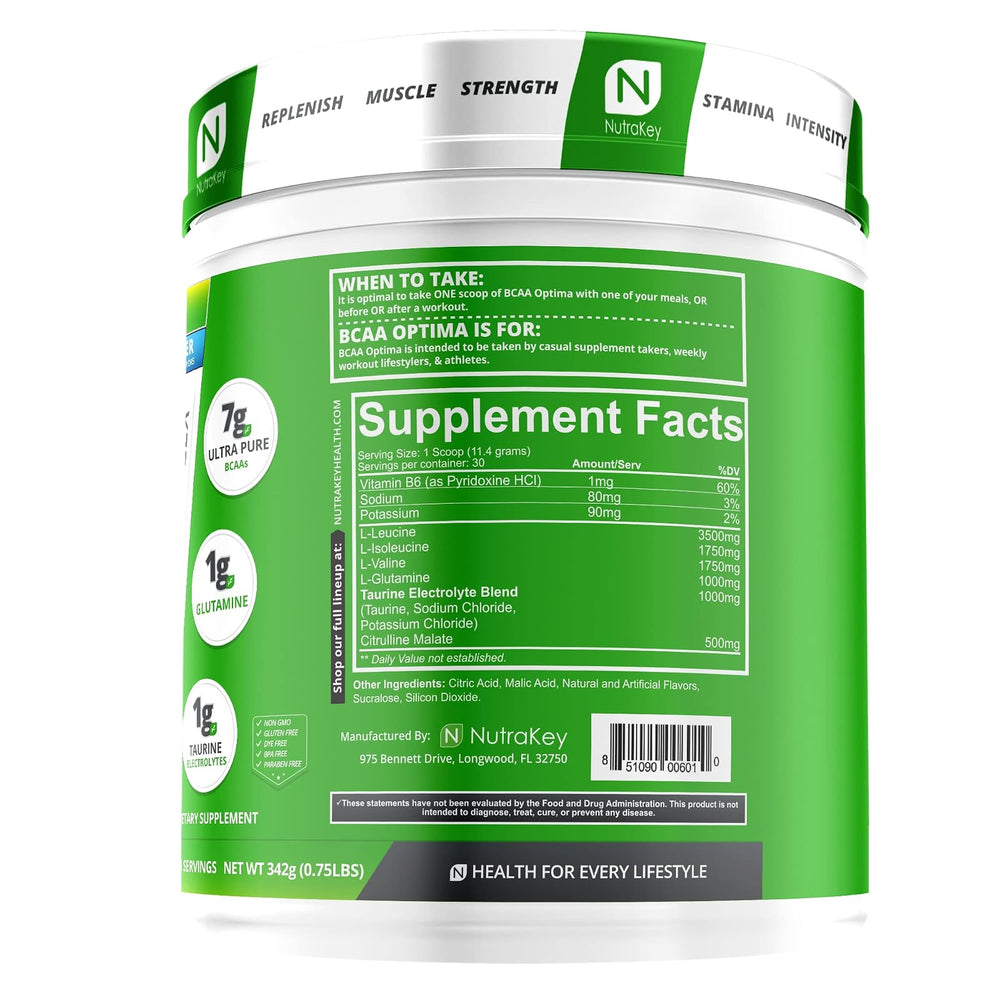 BCAA Optima de NutraKey