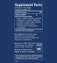 BCAA y EAA en polvo BodyHealth