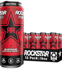 bebida energética Rockstar Punched sabor fruta punch