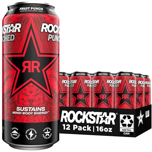 bebida energética Rockstar Punched sabor fruta punch