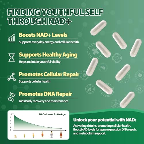 Beneficios antienvejecimiento del NAD+
