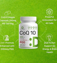 Beneficios antioxidantes de CoQ10
