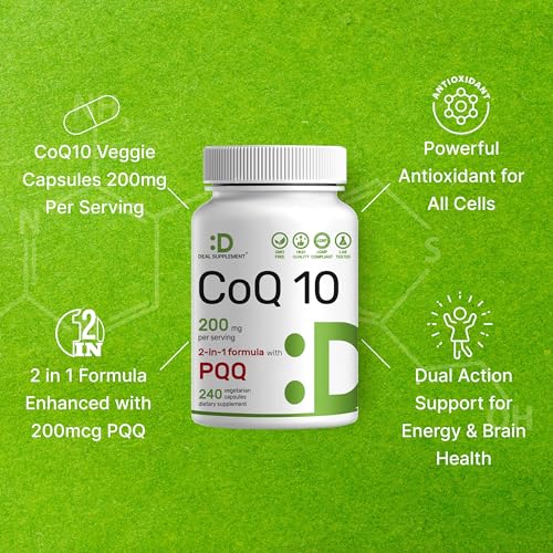 Beneficios antioxidantes de CoQ10