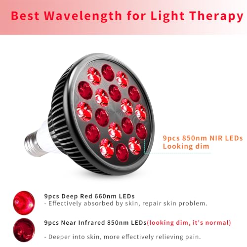 beneficios bombilla terapia luz 660nm