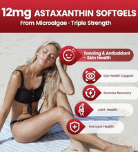 Beneficios de astaxantina para piel