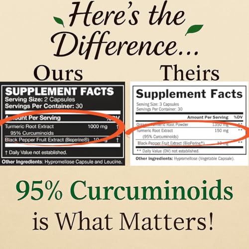 Beneficios de curcuminoides al 95%