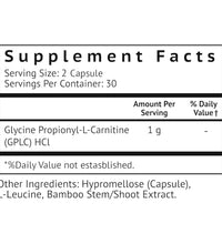 Beneficios de Glicina Propionil-L-Carnitina