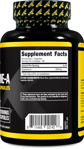 beneficios de Huperzine-A en cápsulas