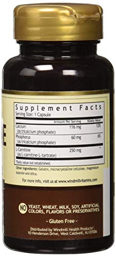 beneficios de L-CARNITINA en cápsulas