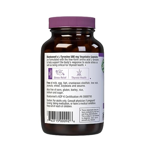 beneficios de L-Tirosina en cápsulas
