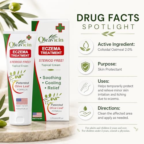 beneficios de la crema Oleavicin para eczema