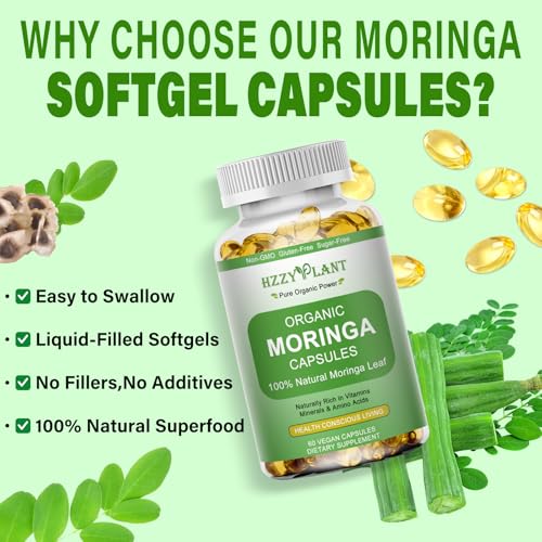beneficios de la moringa en cápsulas