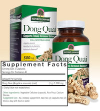 Beneficios de la raíz de Dong Quai