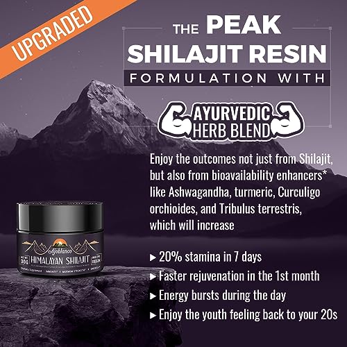 beneficios de la resina de shilajit