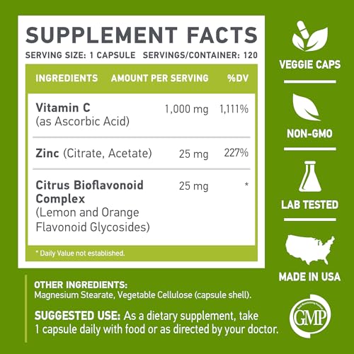 Beneficios de la vitamina C diaria