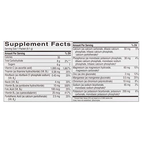 beneficios de la vitamina C efervescente